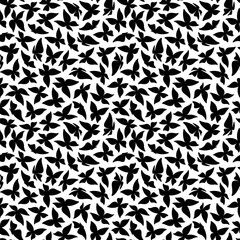 Simple and beautiful butterfly seamless pattern,