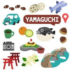 山口のアイコン　線無し