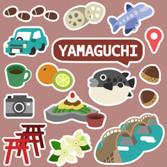 山口のアイコン　線無し　フチ付き © uta