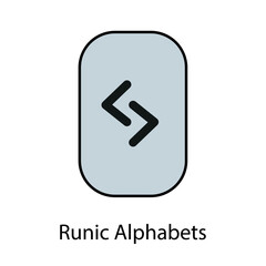 Runic Alphabets. Complete collection of Rune alphabet, futhark. Writing ancient Germans. Vector Mystical symbols. 
Esoteric, occult, magic illustration for Tattoos.
