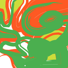 Set of abstract modern graphic elements. Dynamic colored shapes and lines. Gradient abstract banner with flowing liquid shapes. Template for logo design, flyer or presentation. Vector.