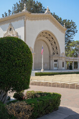 San Diego is a popular tourist travel destination with impressive historic architecture in Balboa...