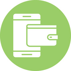 Digital Wallet Icon Style