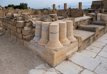 Remains of Hisham’s Palace aka Khirbet al Mafjar,  archeological sites in Jericho