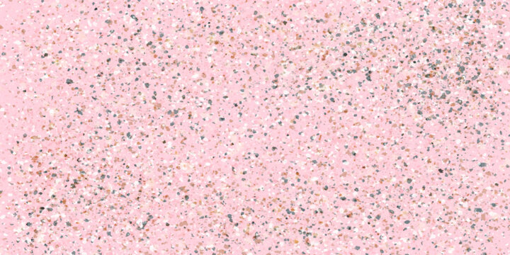 Abstract pink knitted fabric texture, polished and aesthetic terrazzo pattern with high resolution, Terrazzo polished stone floors and wall patterns for kitchen, bathroom, wall and home decoration.