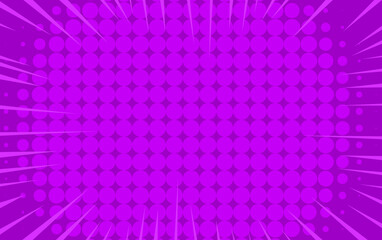 90's comic style background in purple tones