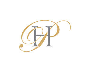 Letter H and P Logo Icon 001