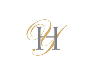 Letter H and Y Logo Icon 001