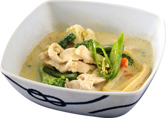 Thai Green Curry Cutout
