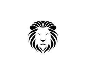 Lion Head Logo - Symbol of Power, Leadership, and Courage