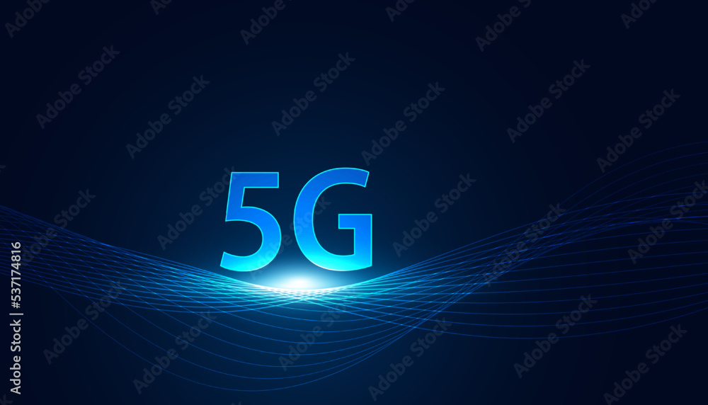 Poster abstract 5g holographic network wireless internet wi-fi connection and internet of things on wave ba