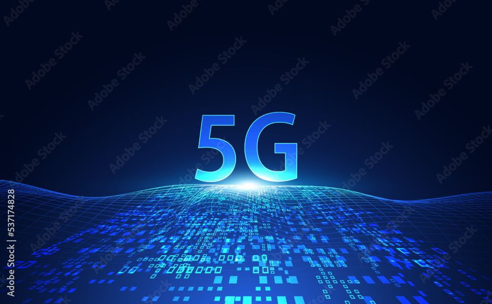 Poster abstract 5g holographic network wireless internet wi-fi connection and internet of things on wave ba
