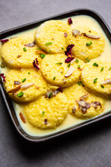 Bread Rasmalai is the tweaked version of traditional Ras malai using bread slices instead of paneer