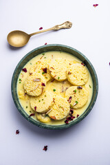 Bread Rasmalai is the tweaked version of traditional Ras malai using bread slices instead of paneer