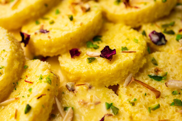 Bread Rasmalai is the tweaked version of traditional Ras malai using bread slices instead of paneer