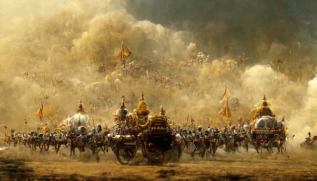 Imágenes de Mahabharat: descubre bancos de fotos, ilustraciones, vectores y  vídeos de 98 | Adobe Stock