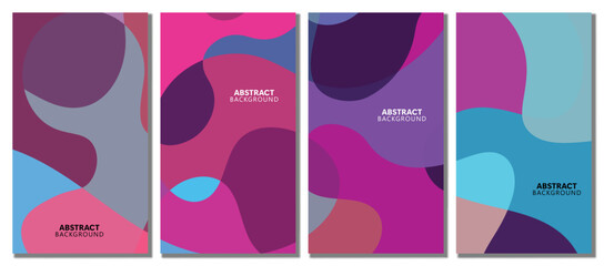 Abstract wavy set background.