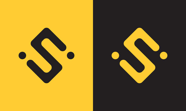 Letter s or i s logo