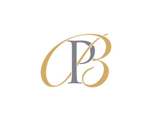 Letter P and B Logo Icon 001