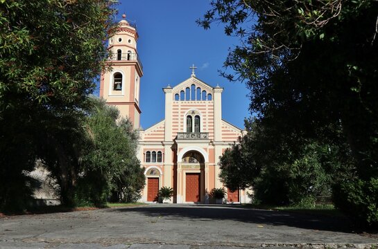 Conca dei Marini - Chiesa di San Pancrazio dal sagrato