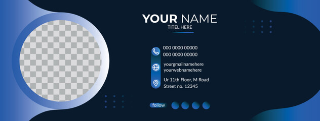 email signature banner templates with unlimited customization options