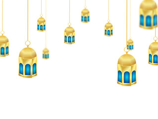 lantern for islamic background