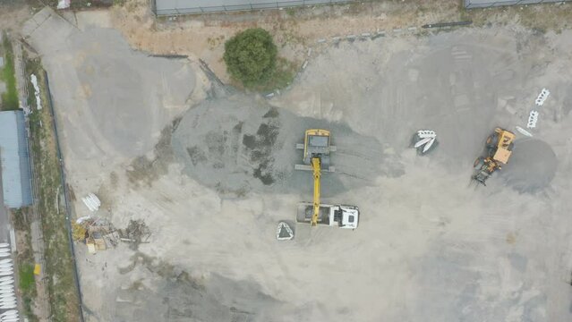 Smooth decent over excavator loading trucks with rich soils from one site to the next.