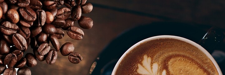 Naklejka premium background for activity pamphlets, brochures or coffee gatherings