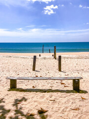 Natai Beach in Khao Lak, Phang Nga province, Thailand