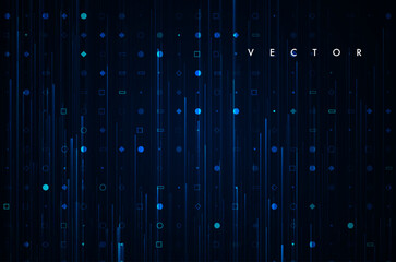 Cryptocurrency blockchain network background.