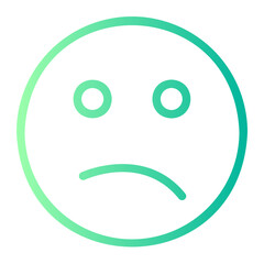 confused gradient icon