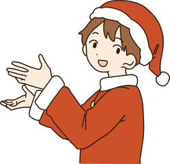 クリスマスコスチューム(男性)
