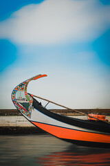 Traditional boat from Aveiro - Moliceiro