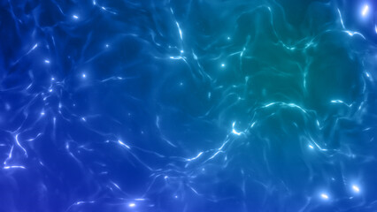 Fototapeta na wymiar 水面　ゆらめく　オーラ　波　反射　ゆれる　水　光　ウェーブ　幻想的　波紋　湖上　