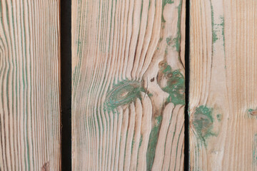 View of the wooden texture of the fence made of wood.