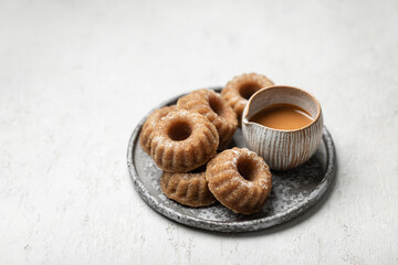 mini bundt cakes kouglof pâte à tartiner speculoos et groseilles