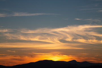 sunset sky 