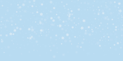 Snowfall overlay christmas background. Subtle