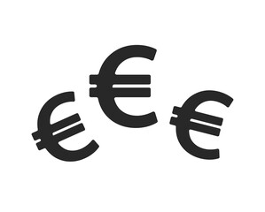 Euro icon illustration
