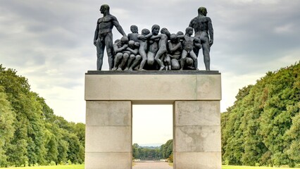 parc de Vigeland à Olso en Norvège
