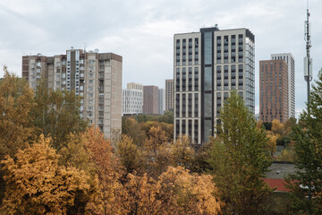 Obraz premium Autum city