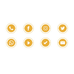 set of icons for web design