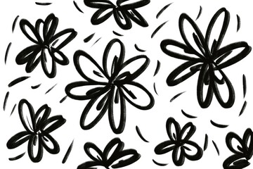 seamless pattern with flowers 
