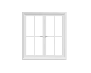 Fotobehang Isolated white window PNG transparent © Stanisic Vladimir