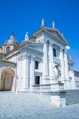Fototapeta na wymiar Urbino, (PU), Italy - August 10, 2022: Cattedrale di Santa Maria Assunta, Urbino, Pesaro Urbino, Marche, Italy, Europe