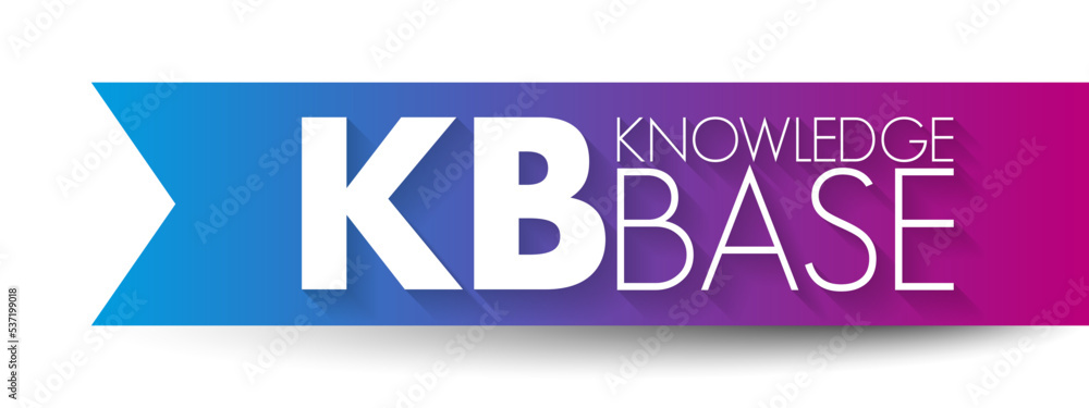 Poster kb - knowledge base is a technology used to store complex structured and unstructured information us