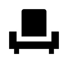 Sofa Flat Vector Icon