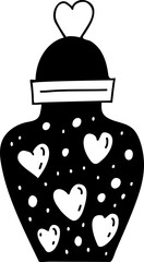 Symbol. jar of love