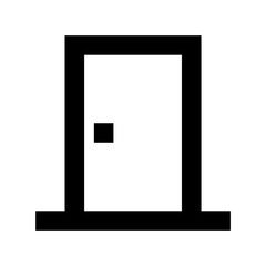 Door Flat Vector Icon