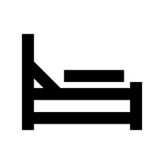 Bed Flat Vector Icon